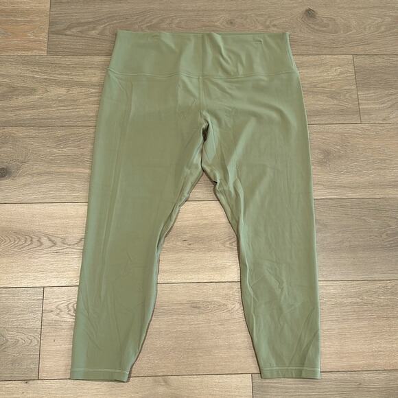 LULULEMON Rosemary Green Align High Rise Active Workout Leggings Size 20 - Picture 2 of 11